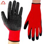 Safety Work Gloves Factory - Multi-Purpose Wrinkled Latex Coating
