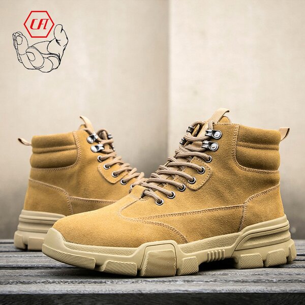 Leather Steel Toe Safety Boot Manufacturer - Rubber Bottom Industrial Protective