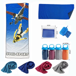 Outdoor Sports Towel Manufacturer - Full Color Printing Microfiber Cooling