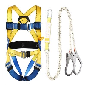 Full Body Safety Harness Manufacturer - CE EN361 Reflective Polyester Webbing