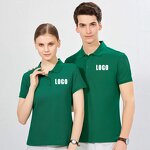 Men's Polo Shirts Factory - Customized Logo Short Sleeve Cotton Pique