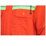 Waterproof Rain Coat Factory - Hi-Vis with Pants for Construction Workers