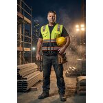 High-Vis Mesh Safety Vest Factory - ANSI/ISEA 107-2020 Color-Block