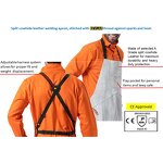Welding BBQ Apron Factory - Heat Flame Resistant Split Cowhide Leather