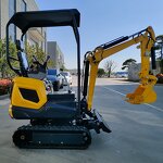 Mini Excavator Factory - 1.5 Ton Backhoe with Thumb Digger