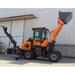Backhoe Loader Manufacturer - 1 Ton Simple Dig Loader with Roof