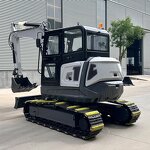 Mini Excavator Manufacturer - 6.5 Ton Kubota Engine Farm Digger