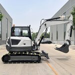 Mini Excavator Manufacturer - 6.5 Ton Kubota Engine Farm Digger