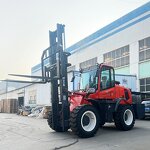 Rough Terrain Forklift Manufacturer - 4x4 Side Loader Farm Forklift