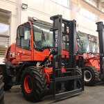 Rough Terrain Forklift Supplier - CE ISO 3.5-5 Ton 4x4 Forklift