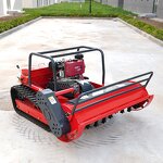 Remote Control Lawn Mower Factory - Diesel Crawler Grass Cutter