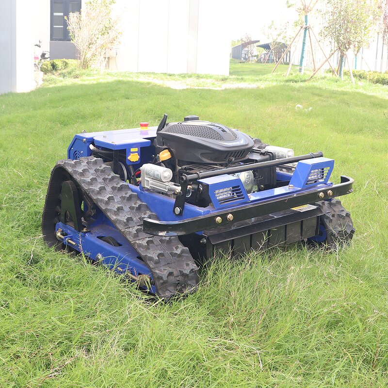 Remote Control Lawn Mower Supplier - Automatic Crawler Farm Mower