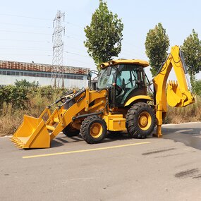 Backhoe Loader Factory - Mini Tractor Front End Loader Backhoe