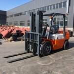 Diesel Forklift Factory - Four Wheels Manual Portable Diesel Forklift