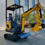 Mini Excavator Factory - 1.2 Ton Hydraulic Crawler Farm Digger