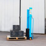 Electric Stacker Supplier - 1.5-2 Ton Stand Drive Electric Stacker