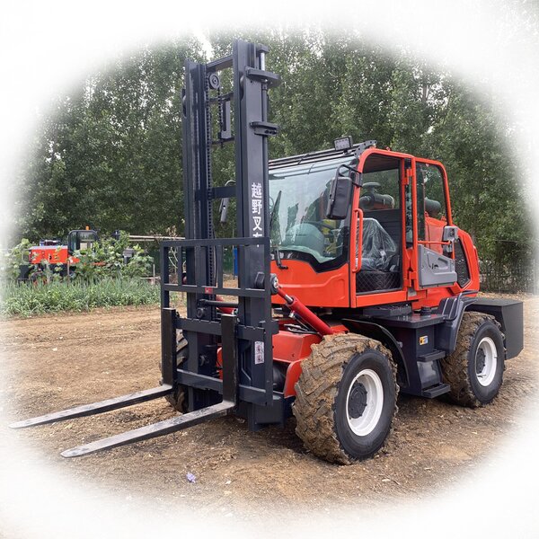 Rough Terrain Forklift Factory - 3.5 Ton Four-Wheel Drive Forklift