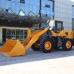 Small Loader Factory - 4-wheel Drive Fork Equipped Loader
