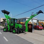 Backhoe Loader Supplier - Mini Tractor Front End Loader Backhoe