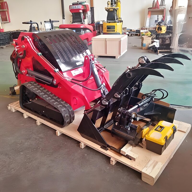 Mini Skid Steer Loader Factory - CE EPA EURO5 Diesel Crawler