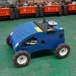 Remote Control Lawn Mower Factory - Crawler All Terrain Grass Cutter