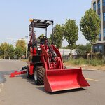 Backhoe Loader Supplier - Lateral Travel Hydraulic Backhoe Loader