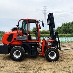 Rough Terrain Forklift Manufacturer - Articulated Off Road Diesel Forklift