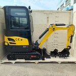 Mini Excavator Supplier - 1.5 Ton Kubota Engine Farm Excavator