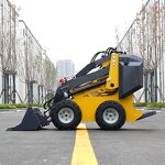 Mini Skid Steer Loader Manufacturer - EURO 5 Diesel Crawler Loader