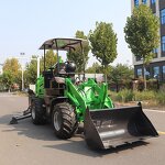 Backhoe Loader Manufacturer - 1 Ton Simple Dig Loader with Roof