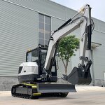 Mini Excavator Manufacturer - 6.5 Ton Kubota Engine Farm Digger
