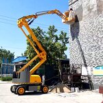 Articulating Spider Boom Lift Supplier - 200kg Electric Towable Boom