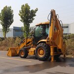 Backhoe Loader Factory - Mini Tractor Front End Loader Backhoe