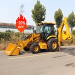 Backhoe Loader Factory - 1-1.5 Ton 4x4 Small Backhoe Loader