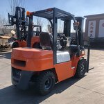 Diesel Forklift Factory - Four Wheels Manual Portable Diesel Forklift