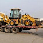 Backhoe Loader Supplier - EPA EURO5 4x4 Backhoe Excavator