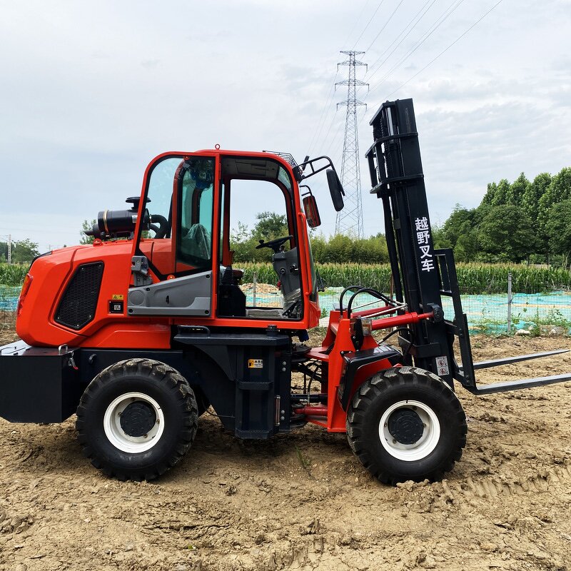 Rough Terrain Forklift Factory - 2.5-3.5 Ton High Quality 4x4 Forklift