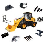 Wheel Loader Manufacturer - 1-3 Ton Construction Machinery Loader
