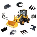 Small Loader Factory - Multifunctional Custom Front Shovel Loader