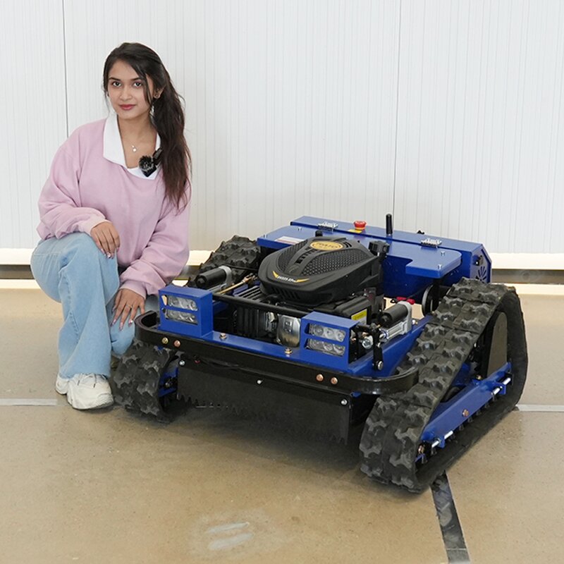 Slope Lawn Mower Manufacturer - Crawler Remote Control Robot Mower