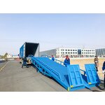 Forklift Dock Ramp Factory - 10 Ton Adjustable Height Mobile Yard Ramp