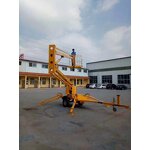 Trailer Mounted Cherry Picker Manufacturer - 10m Hot Selling Telescopic Boom Lift