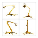 Trailer Mounted Spider Lift Manufacturer - 10-20m Cheap AC Powered Towable Boom