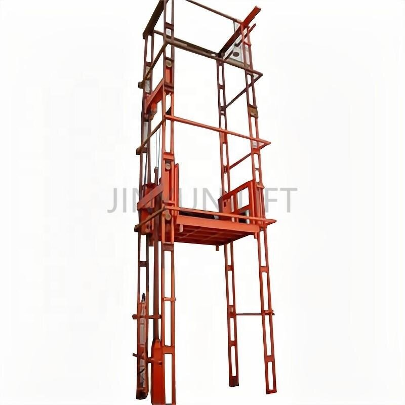 Portable Hydraulic Platform Lift Factory - Cheap Vertical Cargo Lift Guide Rail