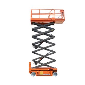 Hydraulic Scissor Lift Factory - 4-14m Cheap Portable Four Wheels Automatic