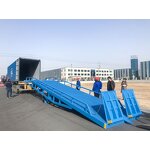 Forklift Dock Ramp Factory - 10 Ton Adjustable Height Mobile Yard Ramp