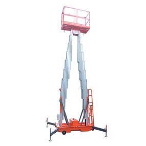 Hydraulic Mobile Lift Manufacturer - Vertical Aluminium Double Mast Aerial Platform
