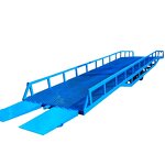 Forklift Dock Ramp Factory - 10 Ton Adjustable Height Mobile Yard Ramp