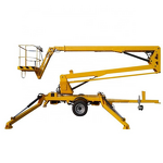 Towable Boom Lift Manufacturer - 14m Hydraulic Trailer Mounted Aerial Platform