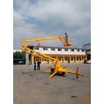 Trailer Mounted Spider Lift Manufacturer - 10-20m Cheap AC Powered Towable Boom